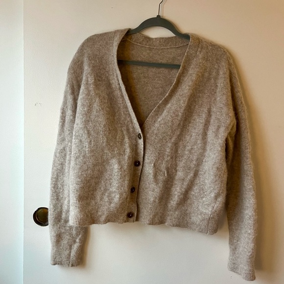 Lululemon Women’s Alpaca Wool-Blend Cardigan Sweater